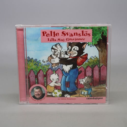 Pelle Svanslös Lilla Maj Försvinner - Peter Harrysson - Ljudbok CD