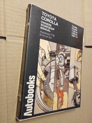 Toyota Corolla owners workshop manual autobook 779 by Kenneth Ball