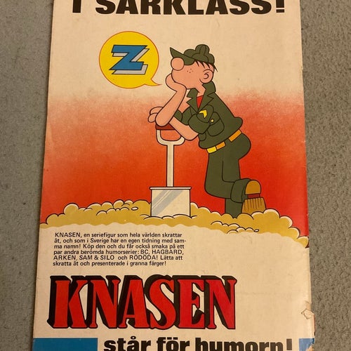 Indiana Jones från år 1984 nr 5 - svenska äventyr marvel