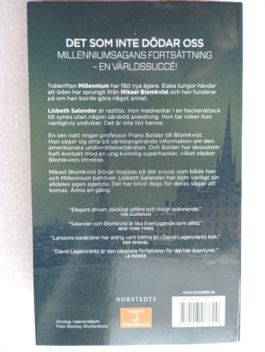 Det som inte dödar oss av David Lagercrantz, 2015