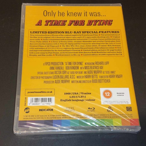 A time for dying - Indicator - Blu-ray