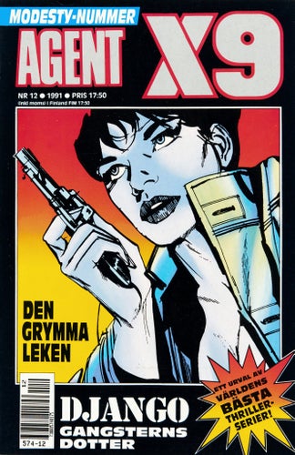 Agent X9 Serietidning 1991 nr 12 (Oläst arkivex)