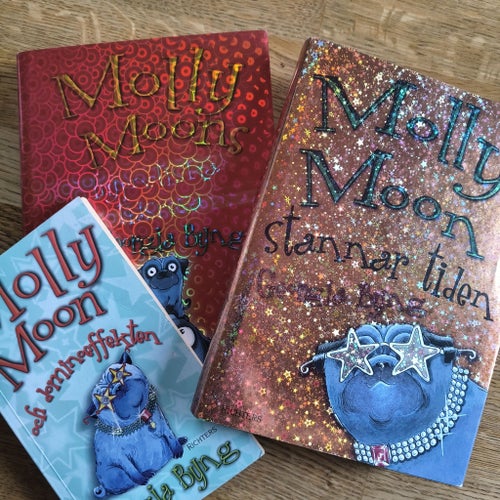 Tre böcker om Molly Moon av Georgia Byng