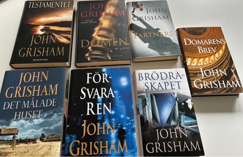 John Grisham Bokpaket 7 st - Diverse titlar
