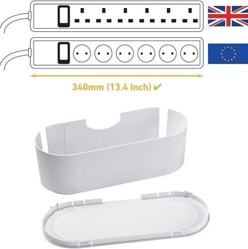 NY Kabelgömma Kabelbox Kabelhantering * ca 32,3x12,3x11,3 cm