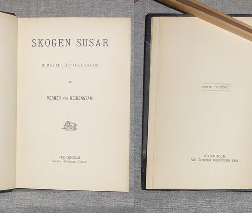 Verner von Heidenstam - Skogen susar
