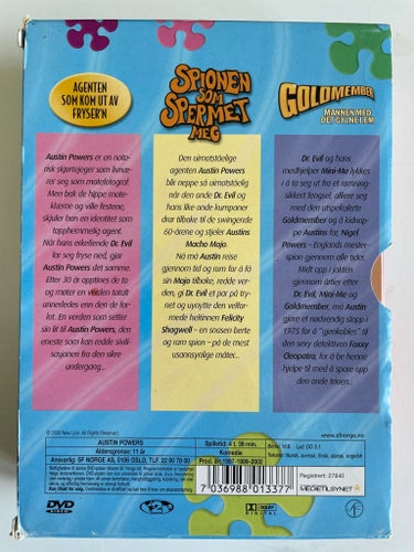 Austin Powers - Goldmember, Spionen Der Kom Mig, Agenten Der Kom Ud Af Fryseren