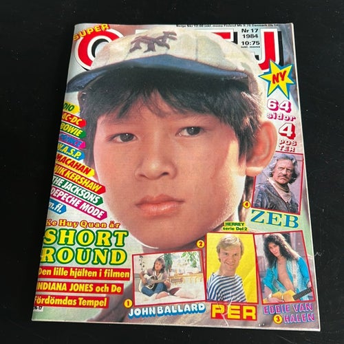 Super Show tidning från 1984