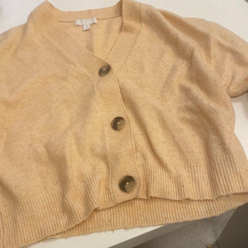 H&M rosa kofta, storlek S