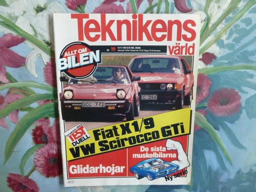 TEKNIKENS VÄRLD, NR19, 1980,