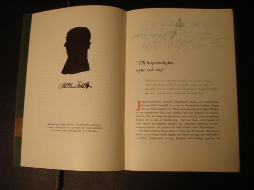 Växjöbladet En tidnings historia 1810-1960 Häftad 95sidor utgiven 1960