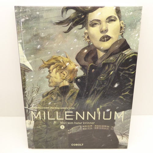 Millennium Män som hatar kvinnor nr 1 Hårdpärm 2022 Cobolt Nyskick