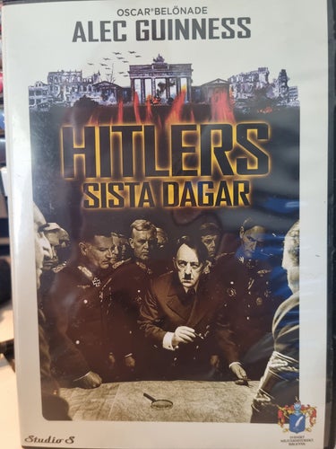 Hitlers sista dagar (1973) Ennio De Concini med Alec Guinness, Simon Ward.