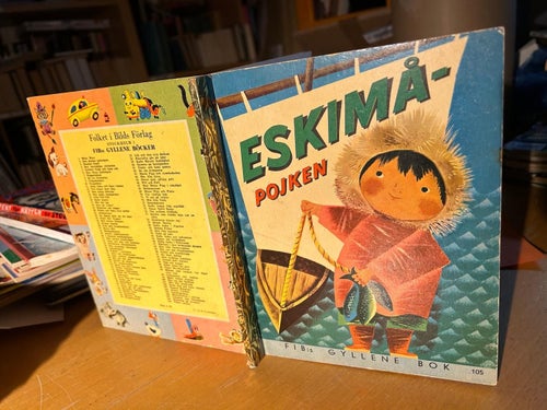 FIB:s gyllene bok 105 Eskimåpojken