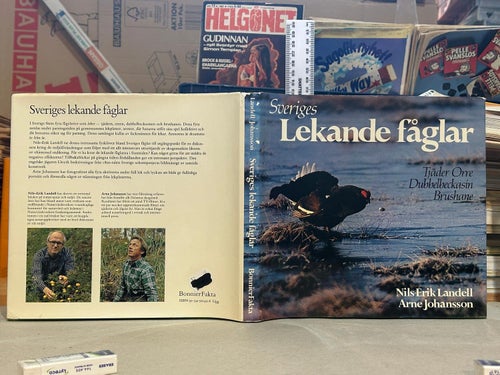 Sveriges lekande fåglar Tjäder Orre Dubbelbeckasin Brushane - Nils-Erik Landell