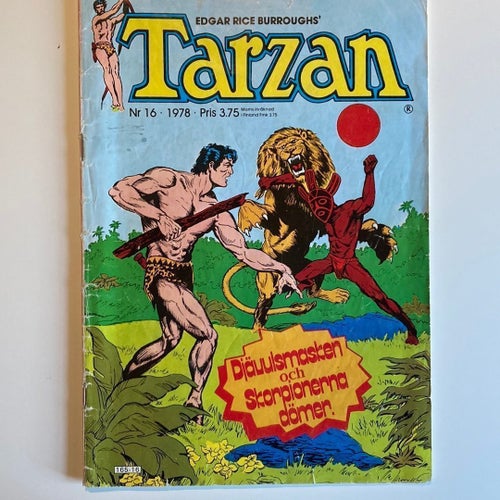 Tarzan Nr 16, Edgar Rice Burroughs, 1978