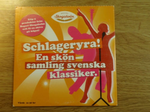 Schlageryra! En skön samling svenska klassiker. Med karaoke.