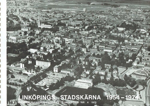 Linköpings stadskärna 1954-1974 (A3 format)