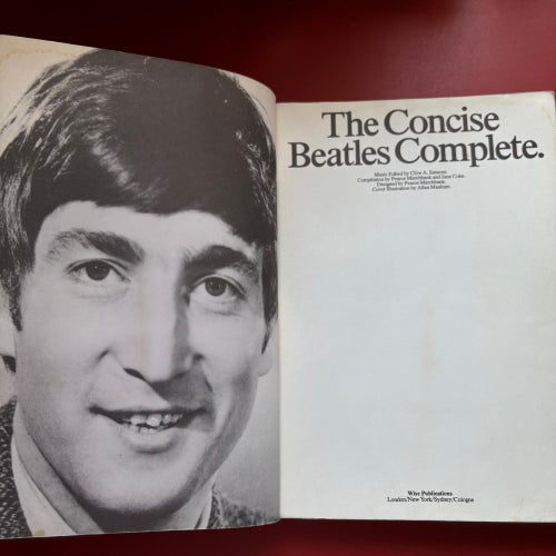 THE CONCISE BEATLES COMPLETE av Harrison, Lennon, Starr, McCartney 1982