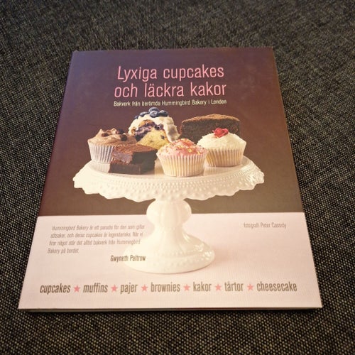 Lyxiga cupcakes och läckra kakor helt ny oanvänd
