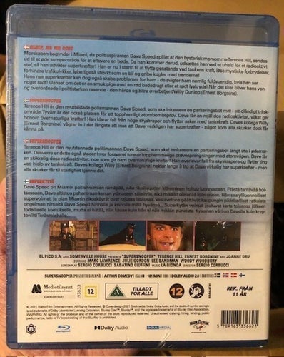 SUPER SNOOPER (1980) BLU-RAY Sv. text *INPLASTAD* Terence Hill