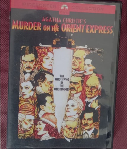 Murder on the Orient Express (1974) DVD Svensk Text Agatha Christie Poirot