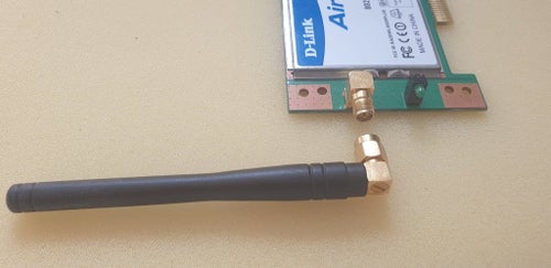 WiFi Antenna + AirPlus Wireless LAN PCI Adapter AirPlus G 11/22/54Mbps