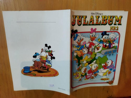 Walt Disneys julalbum nr 2. Very Fine plus