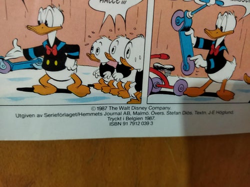 Walt Disneys julalbum nr 2. Very Fine plus