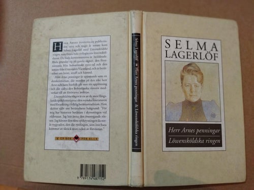 Herr Arnes penningar, Löwensköldska ringen av Selma Lagerlöf. bok. Very Fine. BM