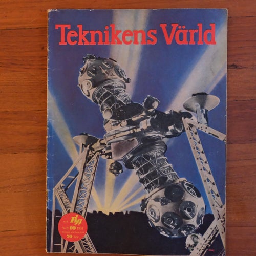 TEKNIKENS VÄRLD 1951/10 Nimbus MC, Kaiser 1951 " Anatomic"