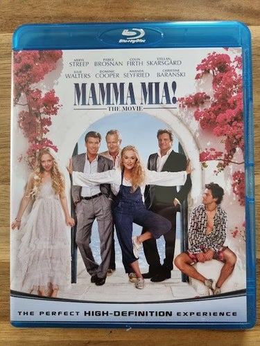 MAMMA MIA - THE MOVIE (BLU RAY- SVENSK TEXT)