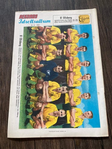 Tidningen Rekord med Sportrevyn nr 41 1963