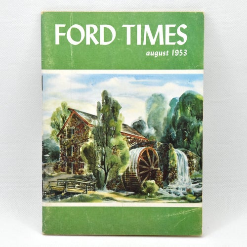 Ford Times August 1953 Tidning