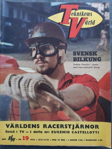 Teknikens Värld nr 19 1956: Chevrolet Bel Air test