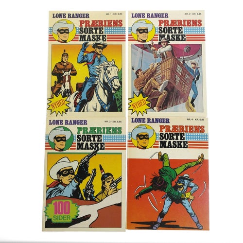 Lone Ranger - Præriens Sorte Maske - NR 1-15