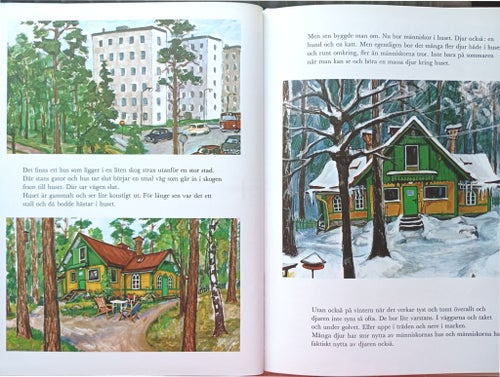 Djur kring vårt hus - Inga Borg 1987