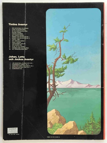 Tintin - 20. Tintin och Hajsjön. VG