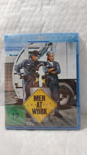 Men At Work 1990 Blu-Ray (Obs! Tysk Utgåva) (Ej Svensk text) Oöppnad