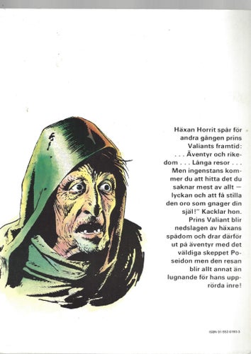 Prins Valiant nr 8 Resan till Thule skick fn