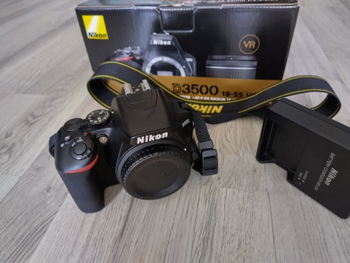 Nikon D3500 kamerahus – perfekt instegskamera