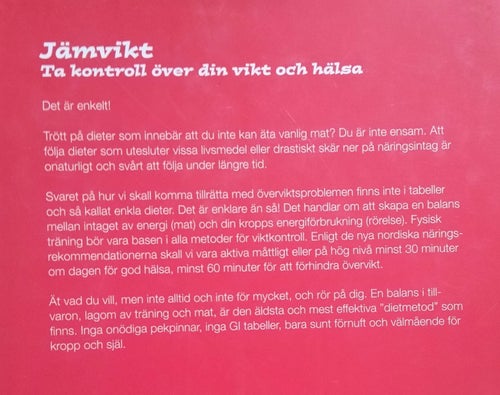HÅKAN JÖRGENSEN: Jämvikt - Ta kontroll över din vikt och hälsa.