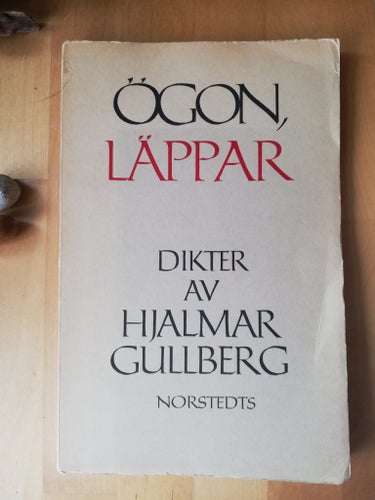 Ögon, läppar av Hjalmar Gullberg, 1959