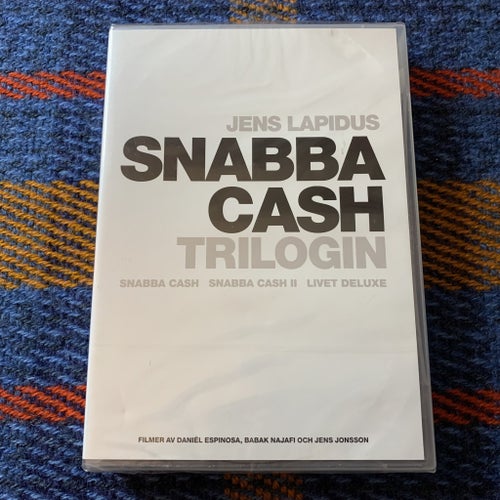 Inplastad Snabba cash Trilogin | DVD | Jens Lapidus Joel Kinnaman Matias Varela