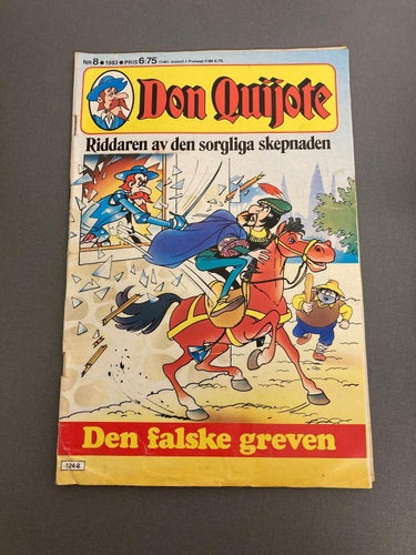 Don Quijote Riddaren av den sorgliga skepnaden nr 8 1983
