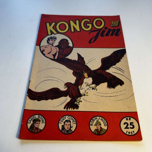 KongoJim nr 25 1957, toppex! VF+