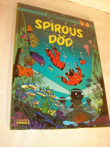 SPIROUS ÄVENTYR SPIROU ALBUM Nr 55 NY OLÄST INBUNDEN