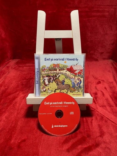 Emil på marknad i Vimmerby, Ljudbok CD-ROM! (Svensksåld)