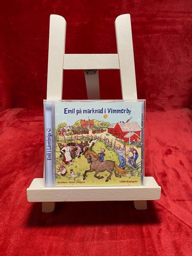 Emil på marknad i Vimmerby, Ljudbok CD-ROM! (Svensksåld)