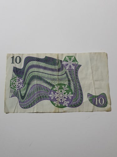 Svensk Sedel - 10 Kronor